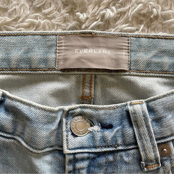 Everlane Relaxed Fit Mom Jeans Light Wash Size 27R - Picture 4 of 9